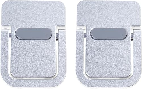 2Pcs Foldable Laptop Stand Portable Notebook Holder Adjustable Cooling Bracket for Laptop Tablet