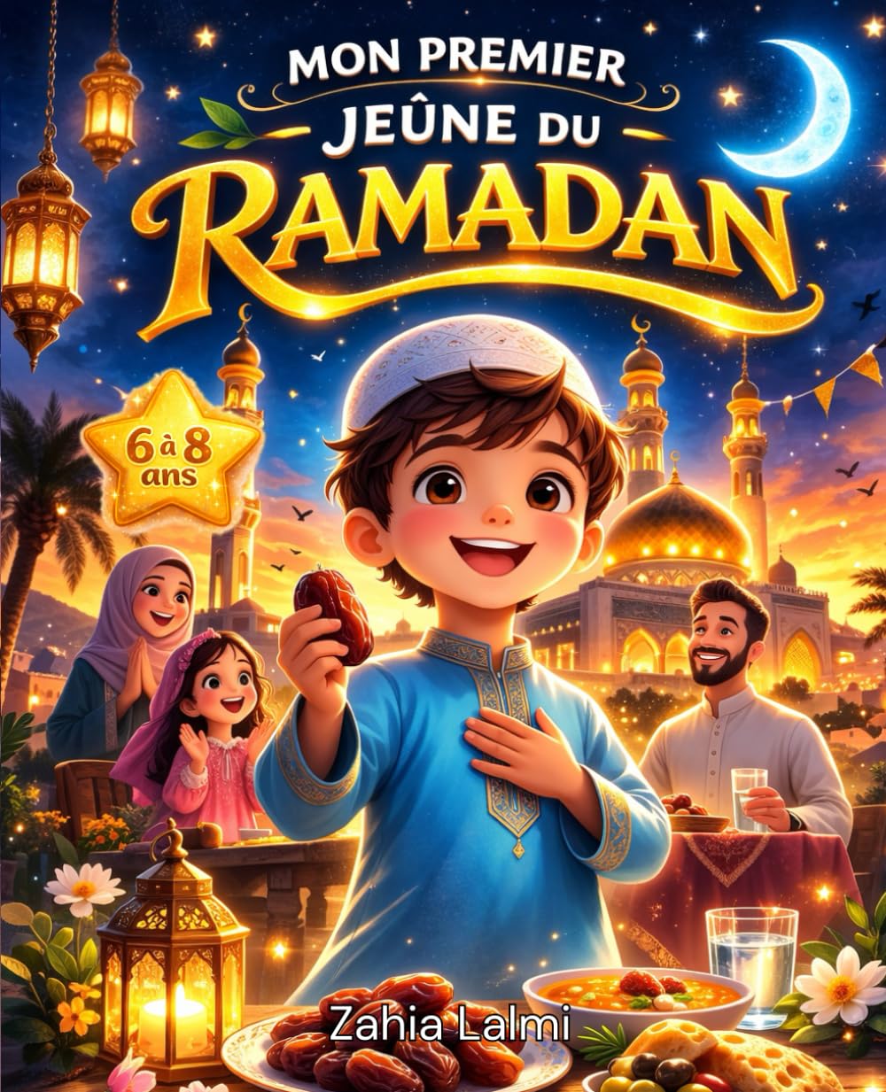Mon premier jour du Ramadan: Histoire Ramadan pour enfant de 6 à 8 ans | Découvrir le jeûne avec douceur, fierté et valeurs familiales