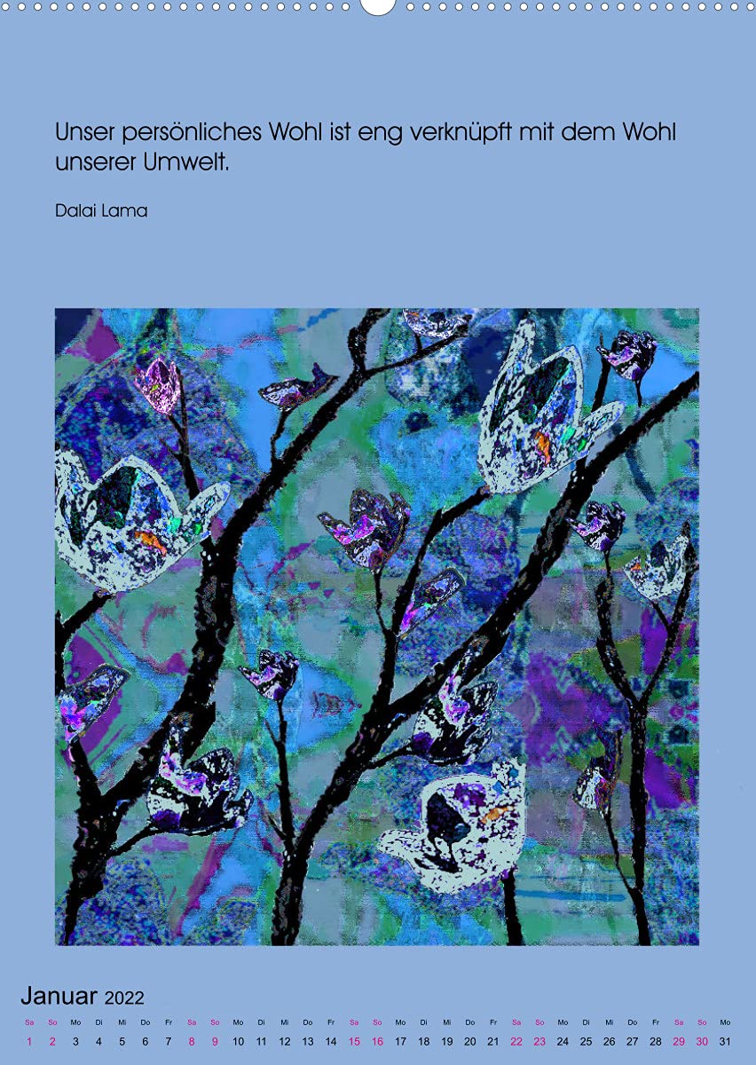 Inspiration NATUR (Premium, hochwertiger DIN A2 Wandkalender 2022, Kunstdruck in Hochglanz): Bunter Kunstkalender gegen graue Tage - inspiriert von ... (Monatskalender, 14 Seiten ) (CALVENDO Natur)
