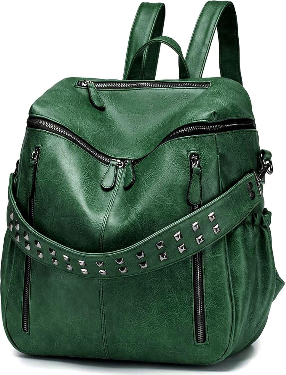 Leather Backpack for women | College Bag | Office | Work | Travel | Big Size women travel backpack |Daily use | Birthday Gifts for women | Handbag Shoulder Purse Bags for Women large backpack