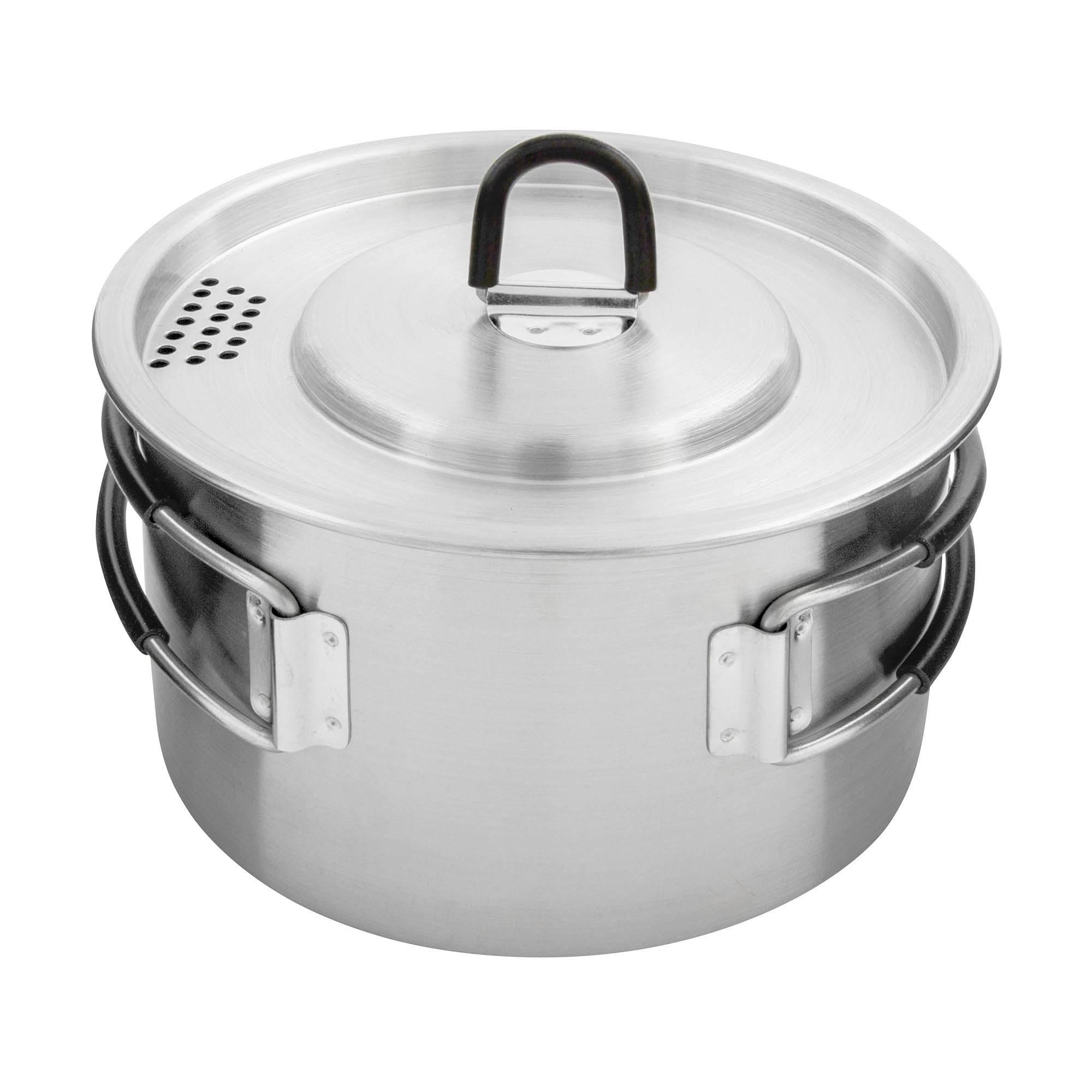 Tatonka Kettle II Casserole d'extérieur en acier inoxydable 1 l Ø 14,5 x 8,5 cm