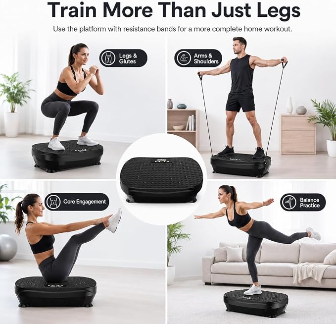 Máquina de Ejercicio con Plataforma Vibratoria 200 Velocidades miniatura 7