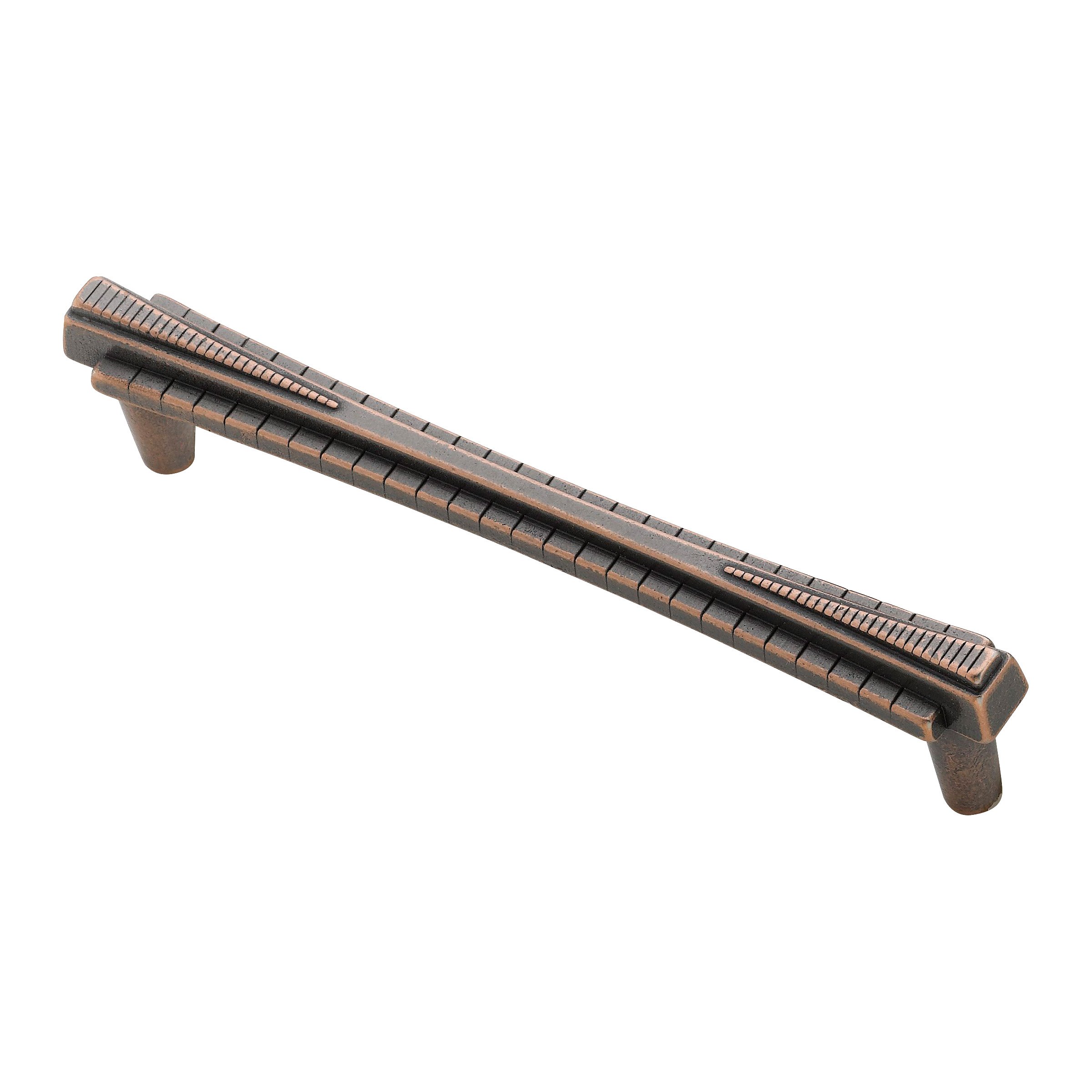 Knobware C3519 Art Deco Pull, 128mm, Venetian Bronze