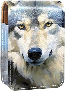 Lipstick Case,Leather Lip Gloss Lipstick Orga...