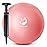 Slim Panda Pilates Ball with Pump, 9 Inch Small Exercise Ball, Anti Burst Mini Yoga Ball for Stability, Workout, Barre, Core Strength, Physical Therapy, Balance, Stretching