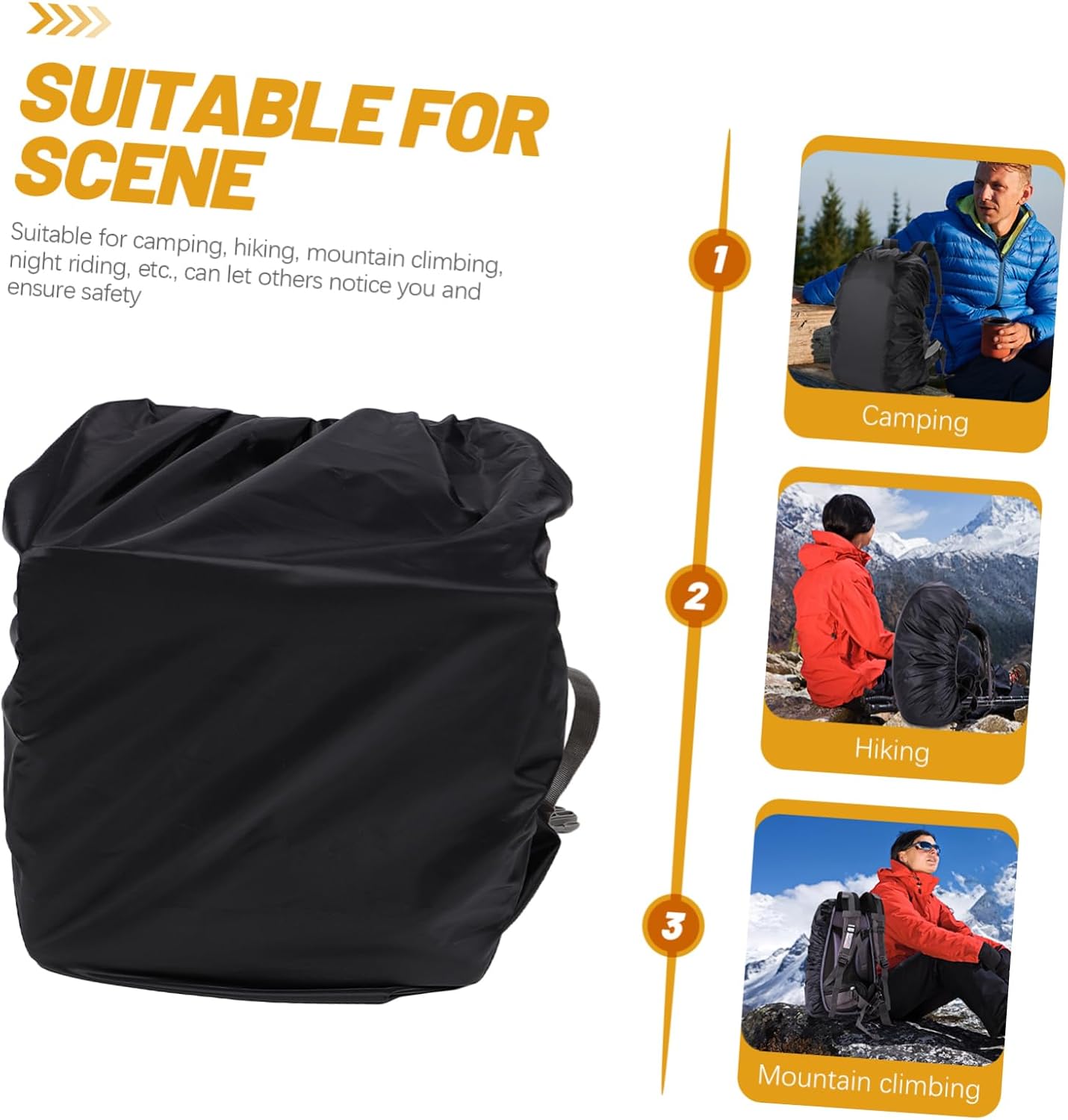 Back Rain Cover Waterproof Back for Travel Traveling Back Day Back for Traveling Back Cover for Outdoor