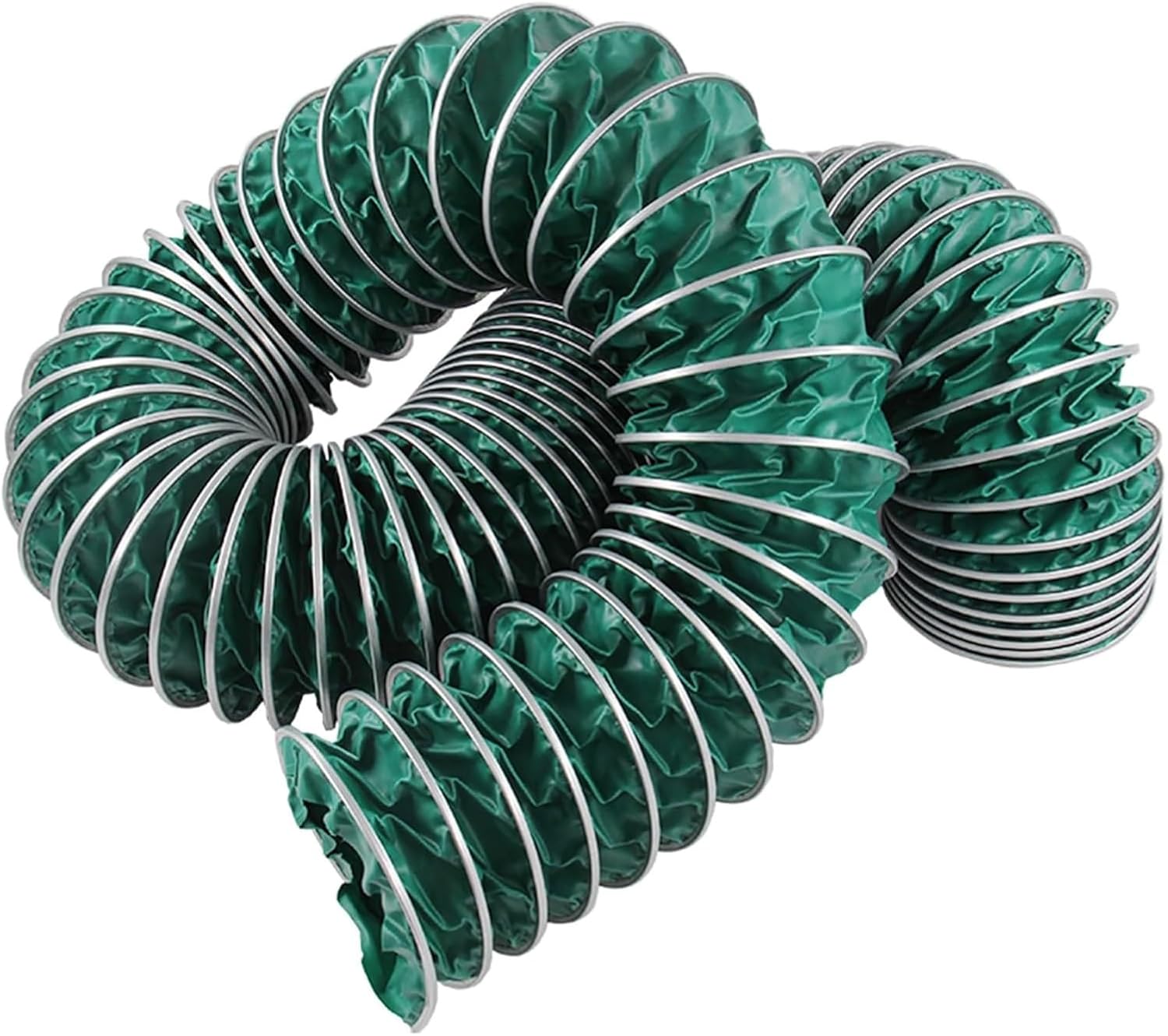 Heavy-Duty Flexible Air Duct Hose, Heat & Flame Resistant, Triple-Proof Fabric for Kitchen Hood, Dryer Vent, Bathroom Exhaust - Durable & Reliable Ventilation Solution