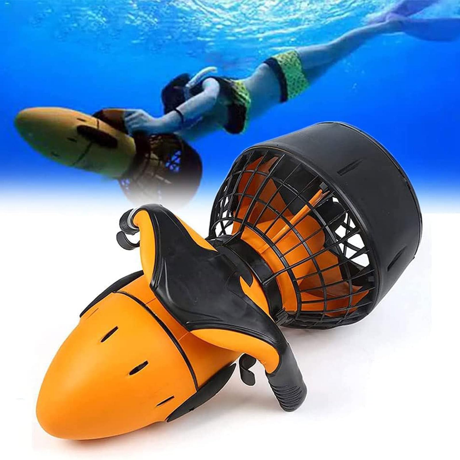 SUBLUEの水中スクーターを徹底解剖！パラオの海で使ってみた｜水中スクーター｜ダイビング器材｜Marine Diving web（マリンダイビング ウェブ） | 水中スクーター 水中モーター 水中ロボット 水中電動スクーターブースター 水中プロペラ 水中ダイビング 水泳 シュノーケル(Whit | LIYKKP