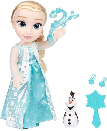 Miniatura 1 de Disney Frozen Elsa Doll Classic My Singing Friend Elsa Doll & Olaf Figura