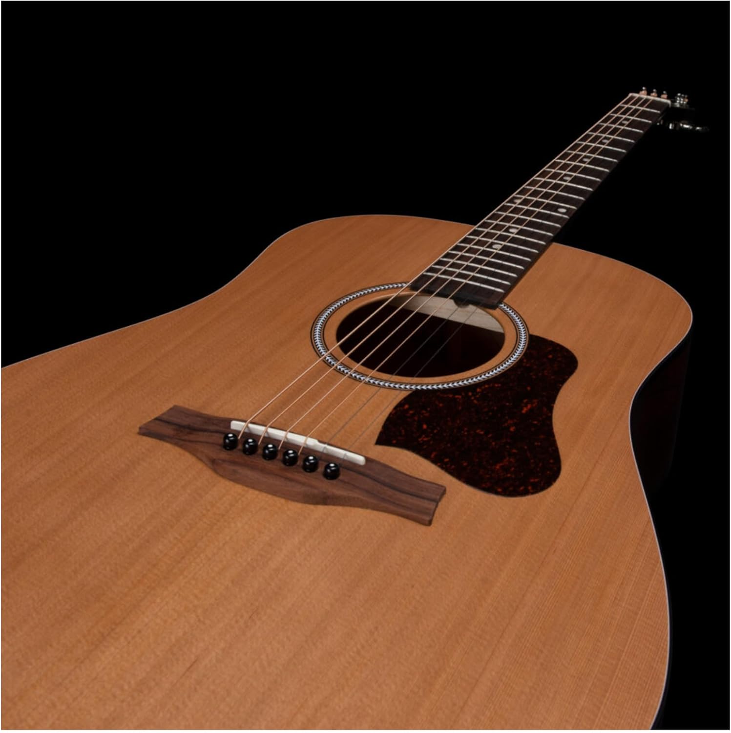 Seagull S6 Cedar Original Slim Acoustic Guitar, Rosewood Fingerboard, Natural SEMI-Gloss