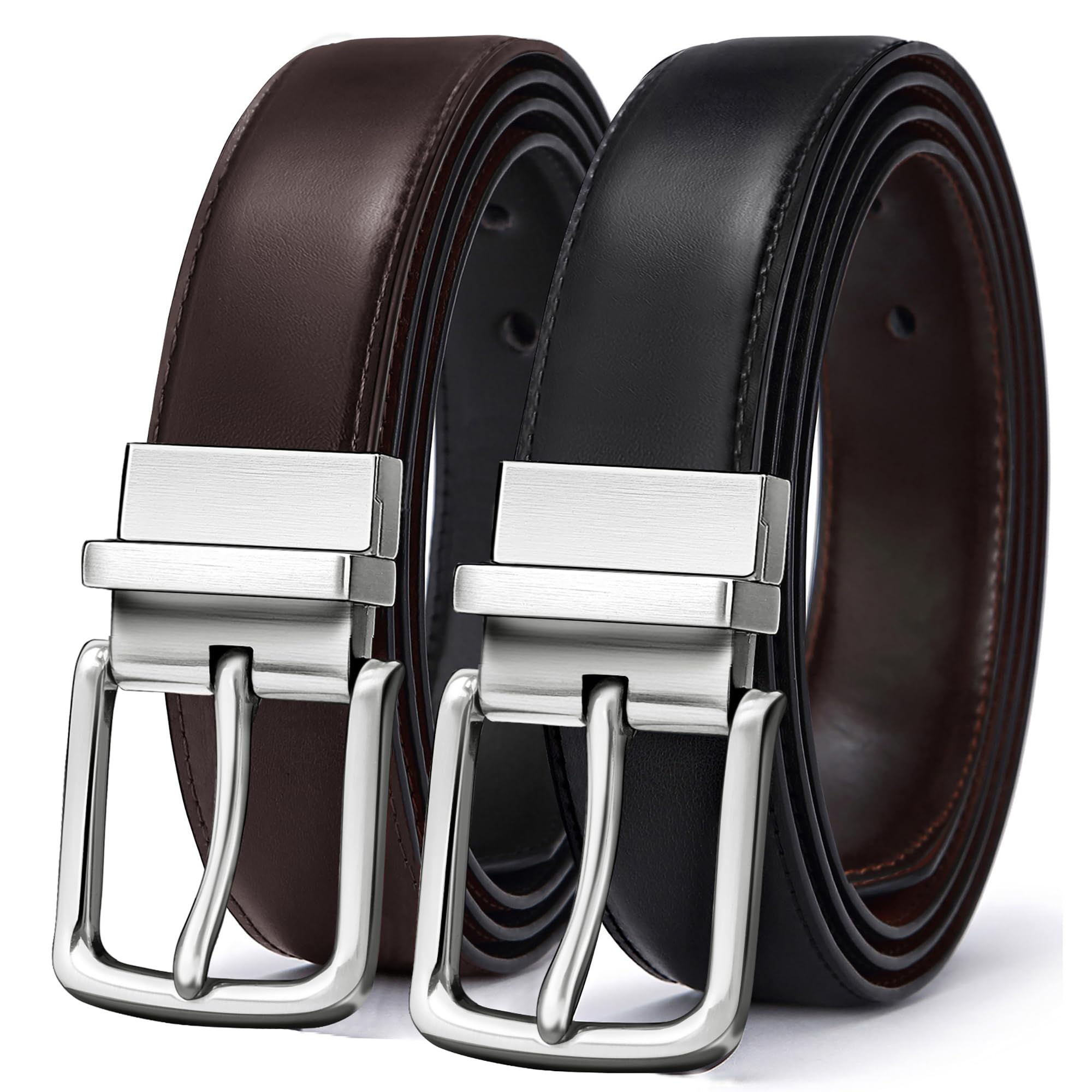 Bulliant Reversible Leather Belt (1.25 inch)