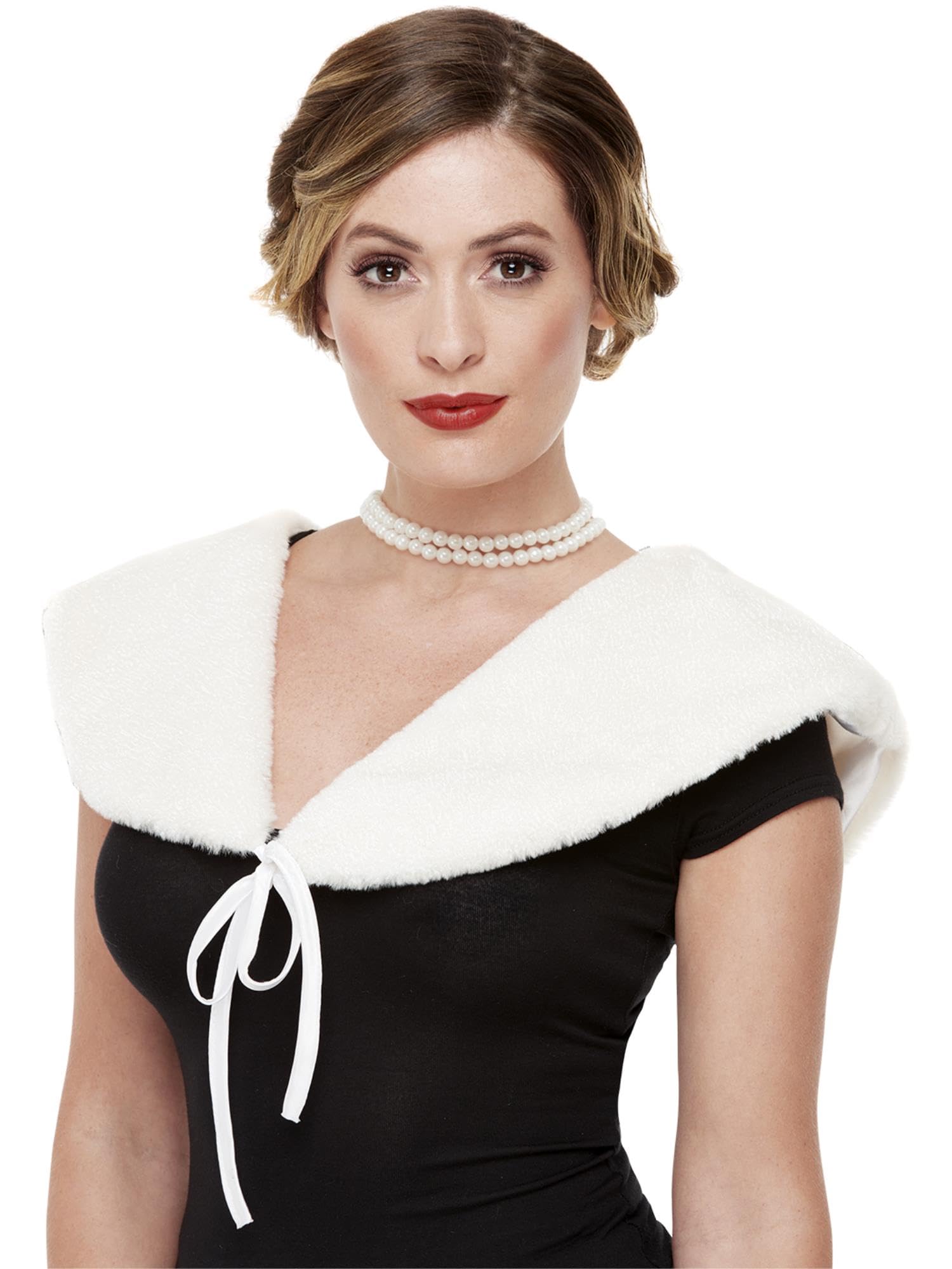 Boa De Plumas Blanca Smiffys – Deluxe De 180 Cm – Accesorio De Lujo Para Disfraces – Perfecta Para Fiestas, Bodas Y Eventos Especiales