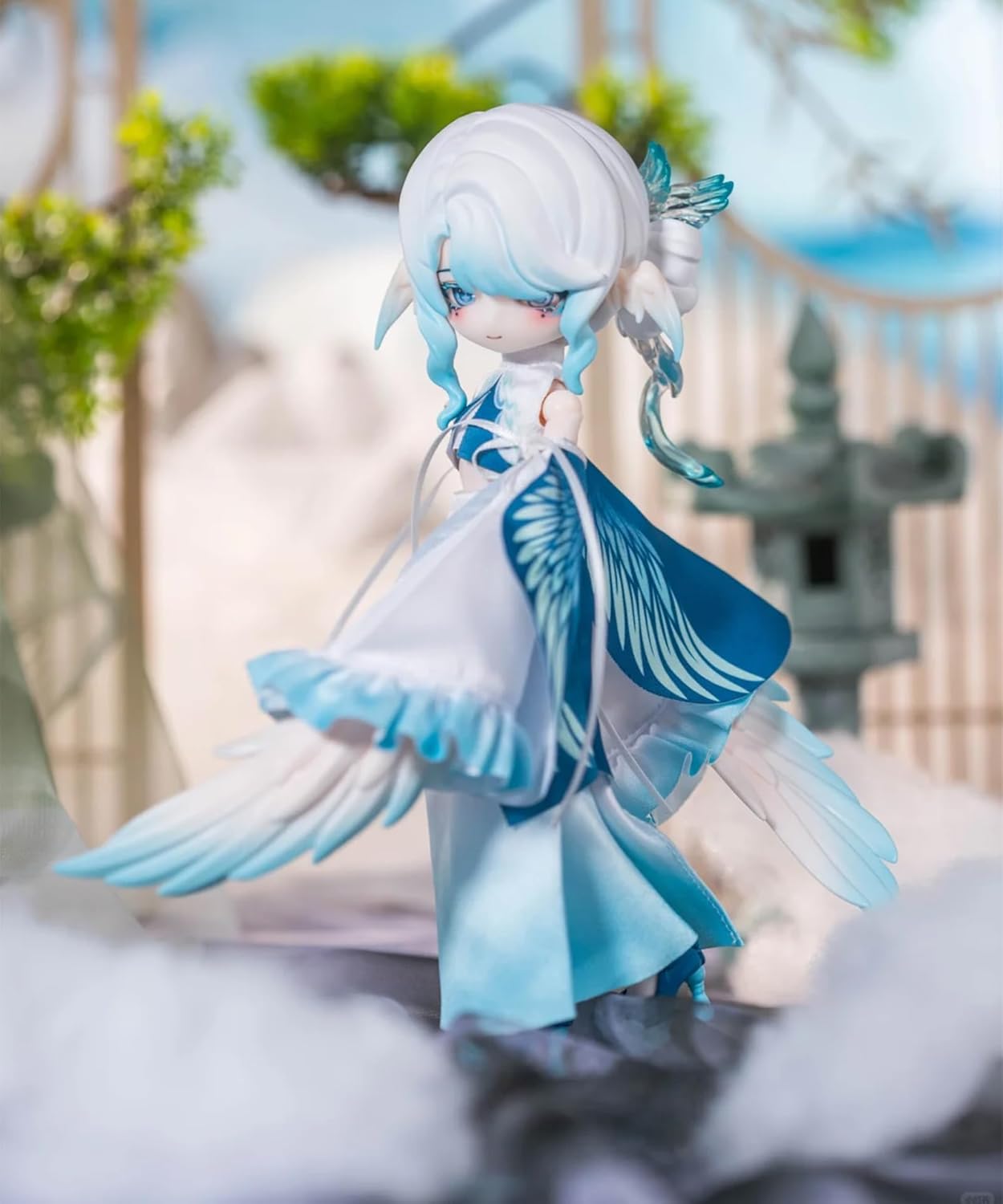 CALEMBOU BJD Blind Box, Cute Luluya Cloud Feather Pavilion Series Ball Jointed Doll Blind Box, 8 Inches Dress up Doll with Joints, Collectable Action Figure for Birthday Gifts