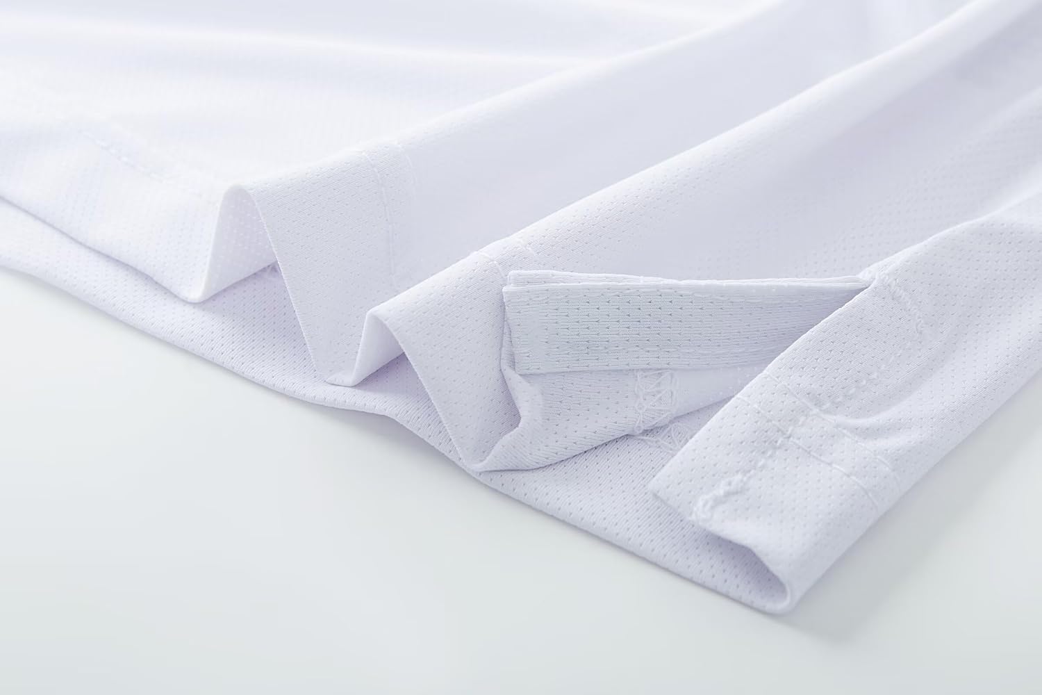 Mens Golf Shirts Quick Dry Moisture Wicking Mesh Solid Casual Short Sleeve Performance Athletic Stylish Men Polo Shirt