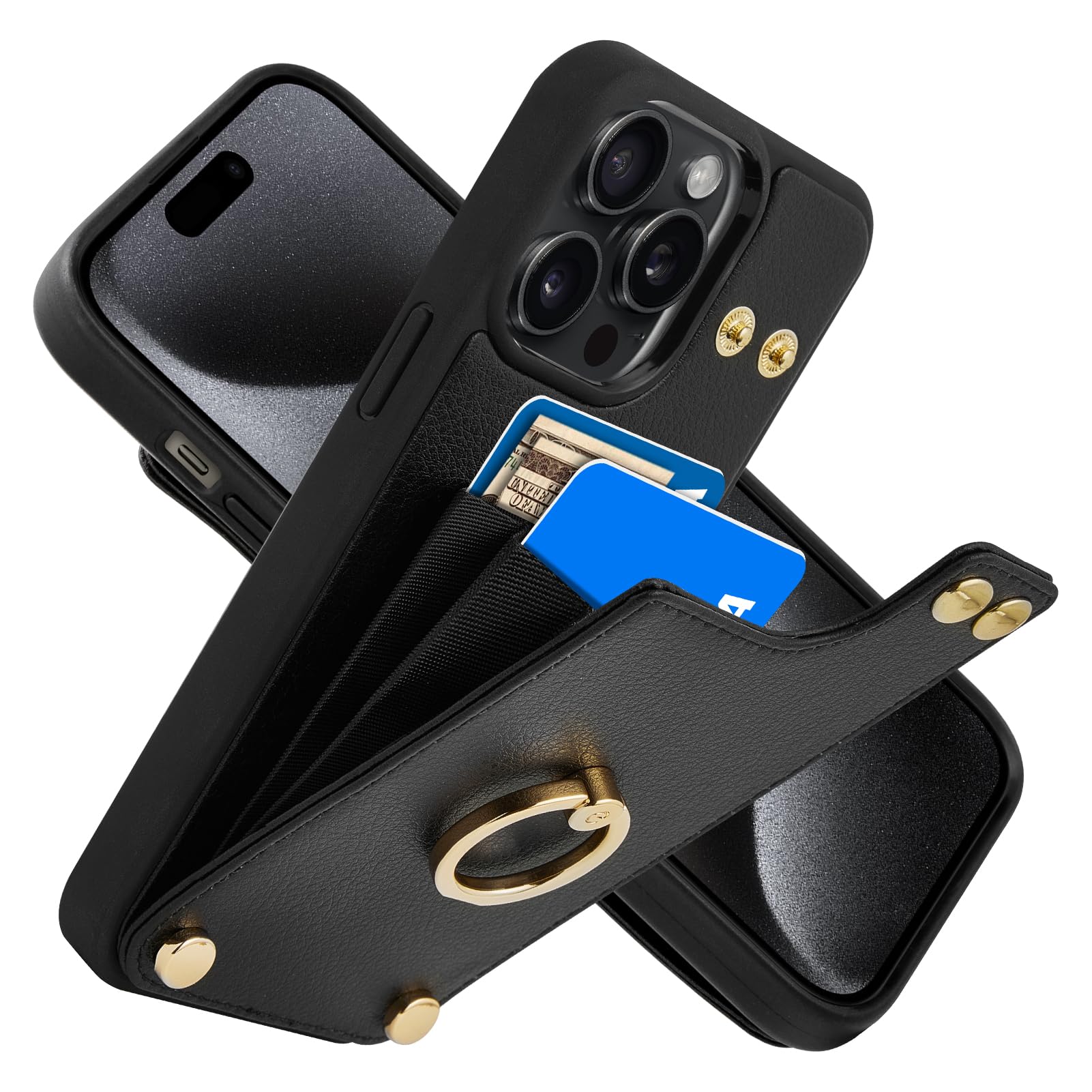 Iphone 14 pro max hülle mit kartenfach Clearance