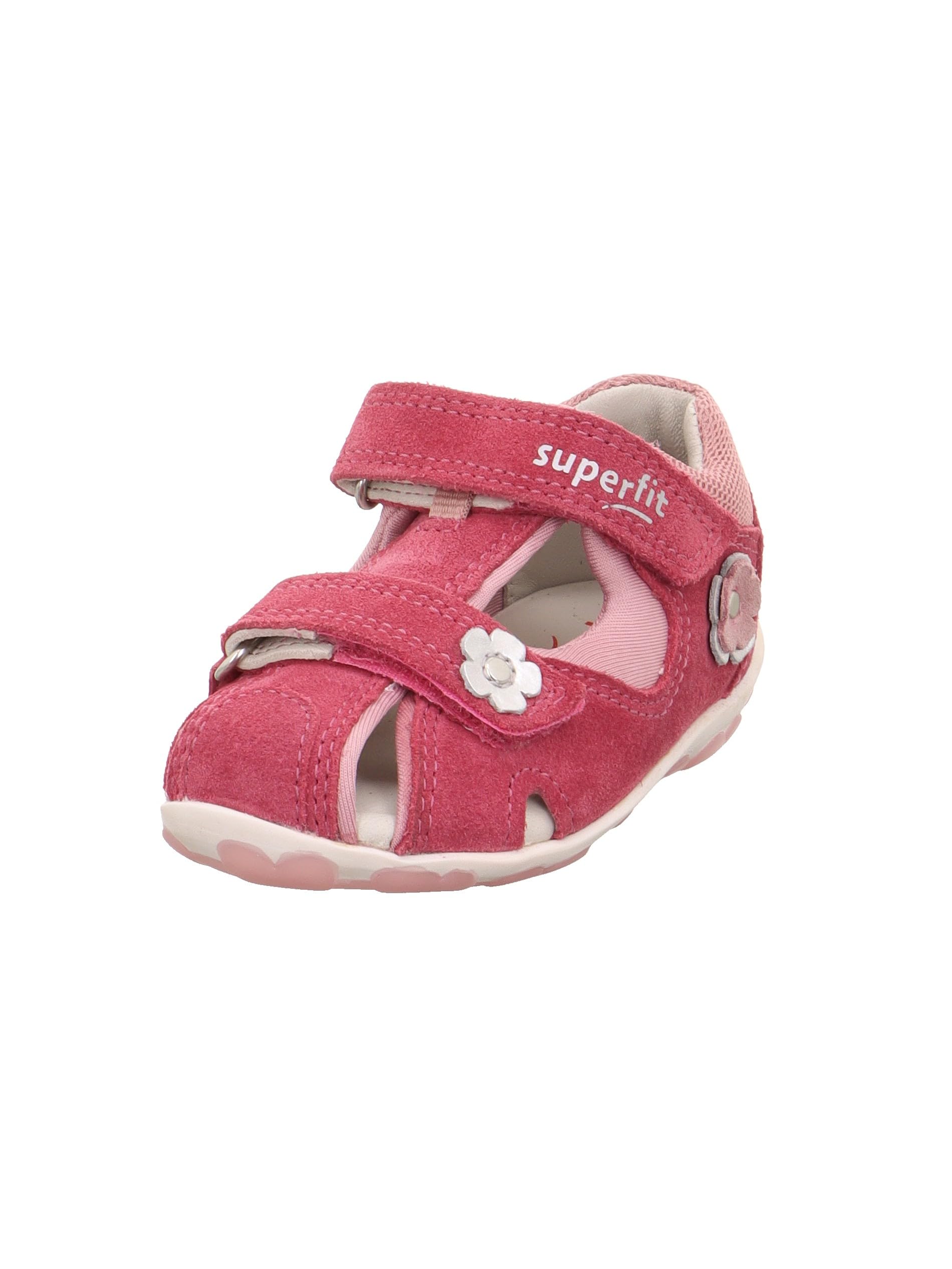 Superfit Girls Fanni Sandal, Pink 5500, 4.5 UK Child