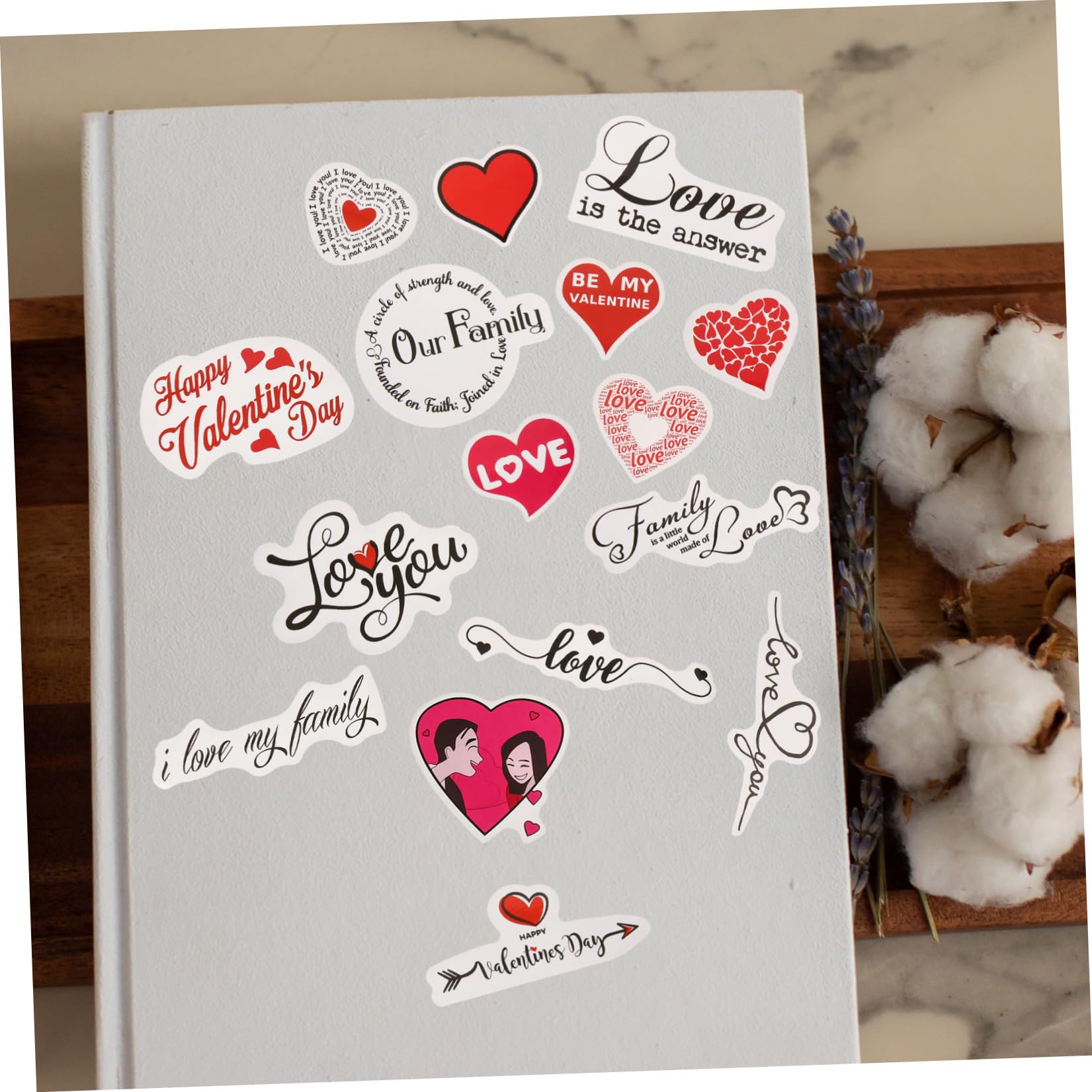 TOYANDONA 4sätze Valentinstag Schreibtischset Für Mädchen Mit Niedlichen Schulmaterialien Für Klassenzimmeraustausch Und Partygeschenke Für Grundschule Und Vorschule