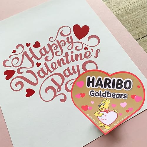 Miniatura 6 de Caja en forma de corazón de dulces para el día de San Valentín, surtido de golosinas de gomitas con sabor a frutas, regalos de San Valentín para