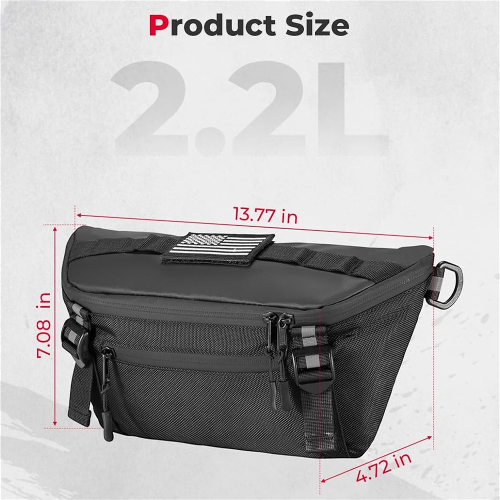 Borsa Da Manubrio 2.2L Universale Per Moto, Viaggio Per Attrezzi, Per Cross Per MT09 MT07
