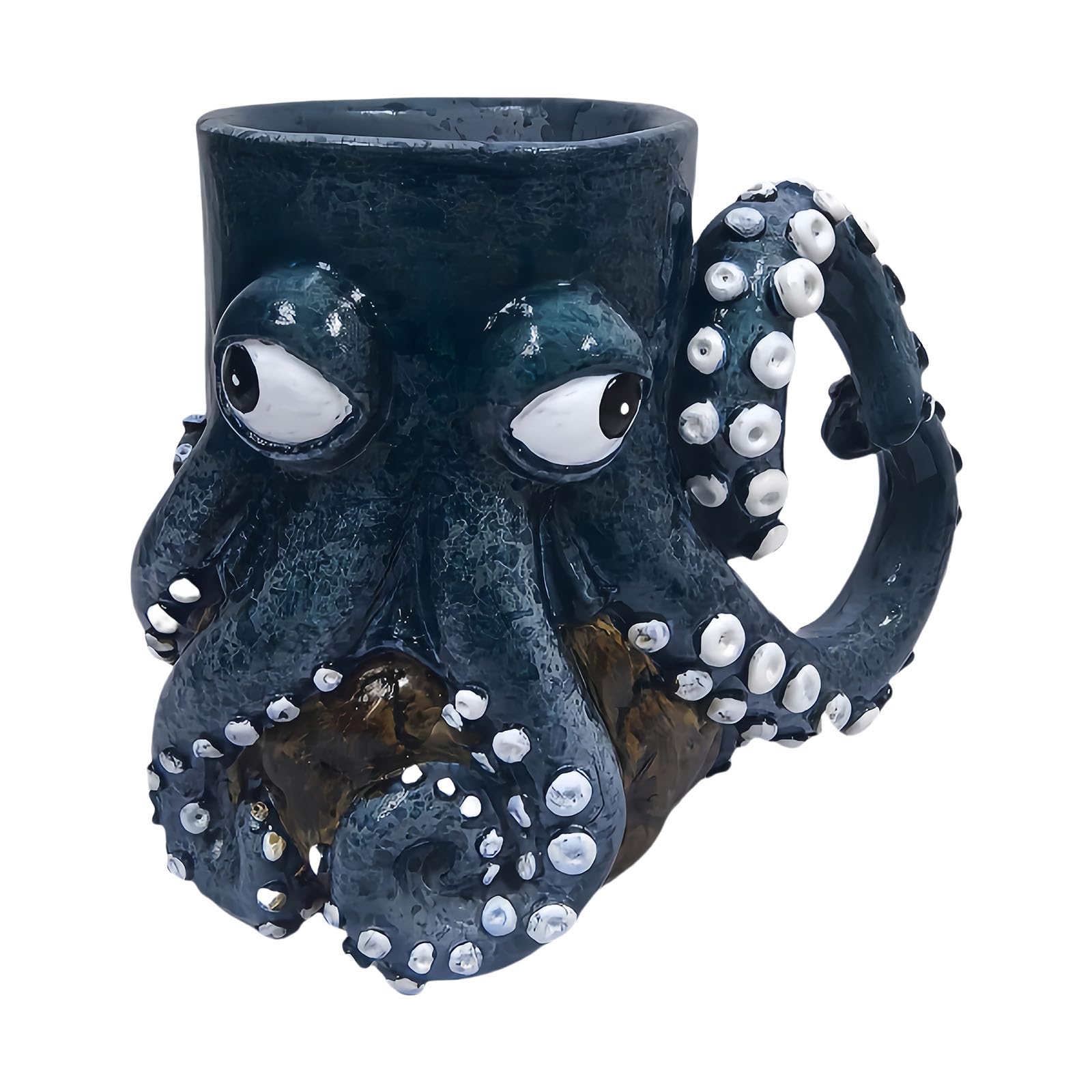 Buxuaaaa Themed Resin Tankard Large Capacity Antique Styles Beverage Drinking Cup Dishwasher Safe Resin Drinkware Collector Dragon Themed Party Mug