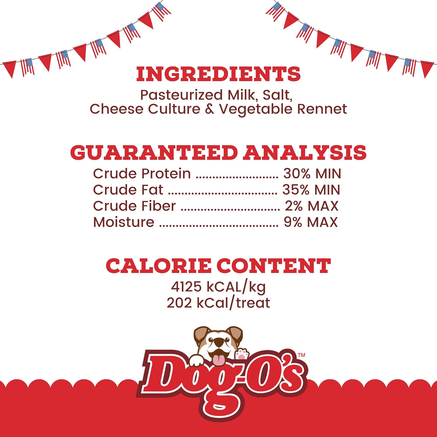 Dog-O’s Cheesy Chompers, All Natural, Made in the USA, Grain Free, Real Cheese Treats for Small Dogs, 16 oz Bulk Pack of 16 to 20 Crunchy Treats