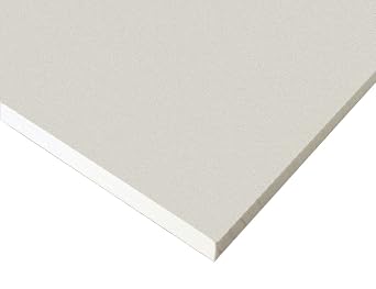 Marine Board HDPE High Density Polyethylene Plastic Sheet 1/4" x 24" x 36 White Color Textured