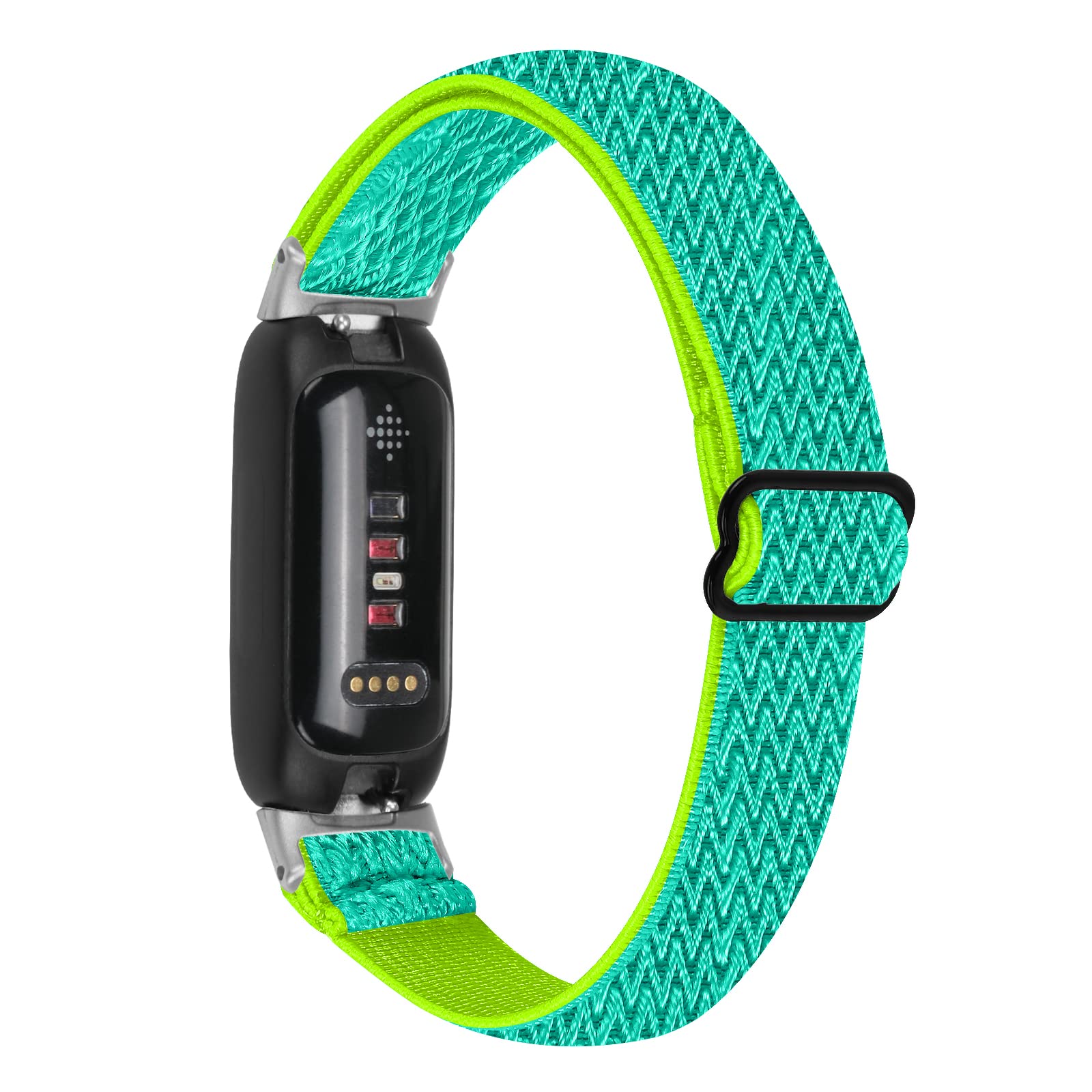 AISPORTS Nylon Strap Compatible with Fitbit Inspire 3 Strap for Women Men, Adjustable Soft Stretch Braided Elastic Weave Nylon Solo Loop Bracelet Sport Wristband Replacement Strap for Fitbit Inspire 3