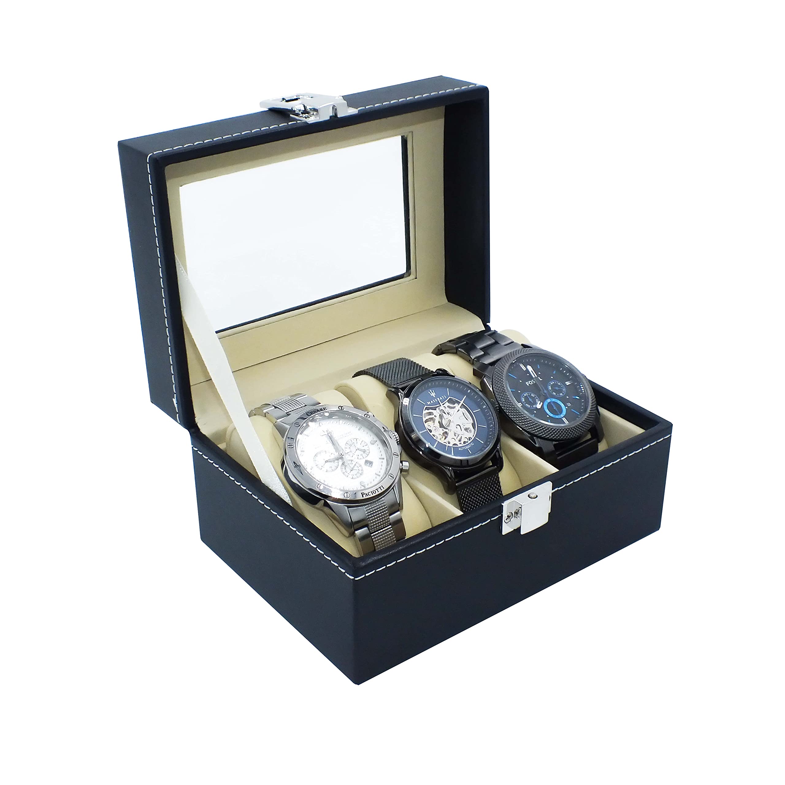 Regalo Per Collezionisti Scatola Portaorologi Da Viaggio Vintage