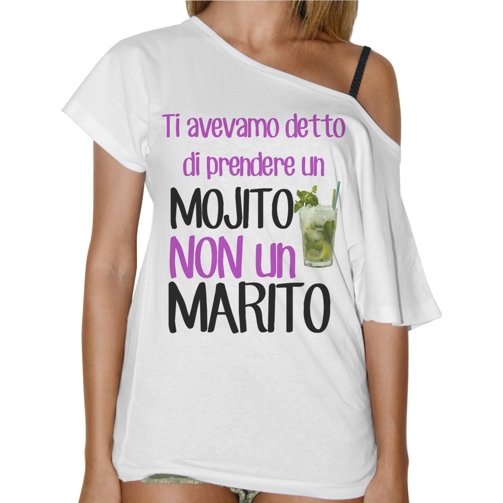 T-Shirt Donna Collo Barca ODIO IL LUNEDI - The Different