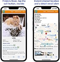 Vista 5 de Etiqueta de identificación inteligente para mascotas con código QR de Pet Dwelling – Etiquetas inteligentes para perros y gatos para la seguridad