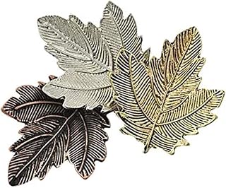 Mahi Mapel Leaf Retro Classic Tricolor Maple Leaf Unisex Brooch/Lapel Pin (BP1101089G) Price In India