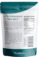 Vista 2 de Viva Doria Sal marina mediterránea, grano grueso, 2 lb