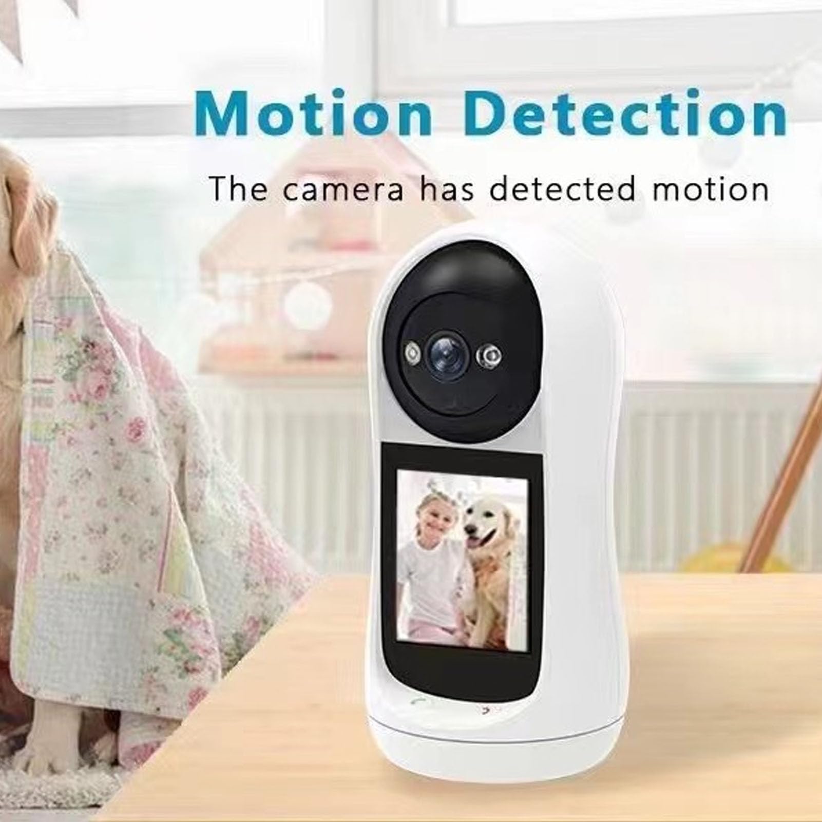 Zunate HD Video Baby Monitor 2.8 Inch Display Night Vision Voice Intercom Motion Tracking for Baby Pet - Image 3