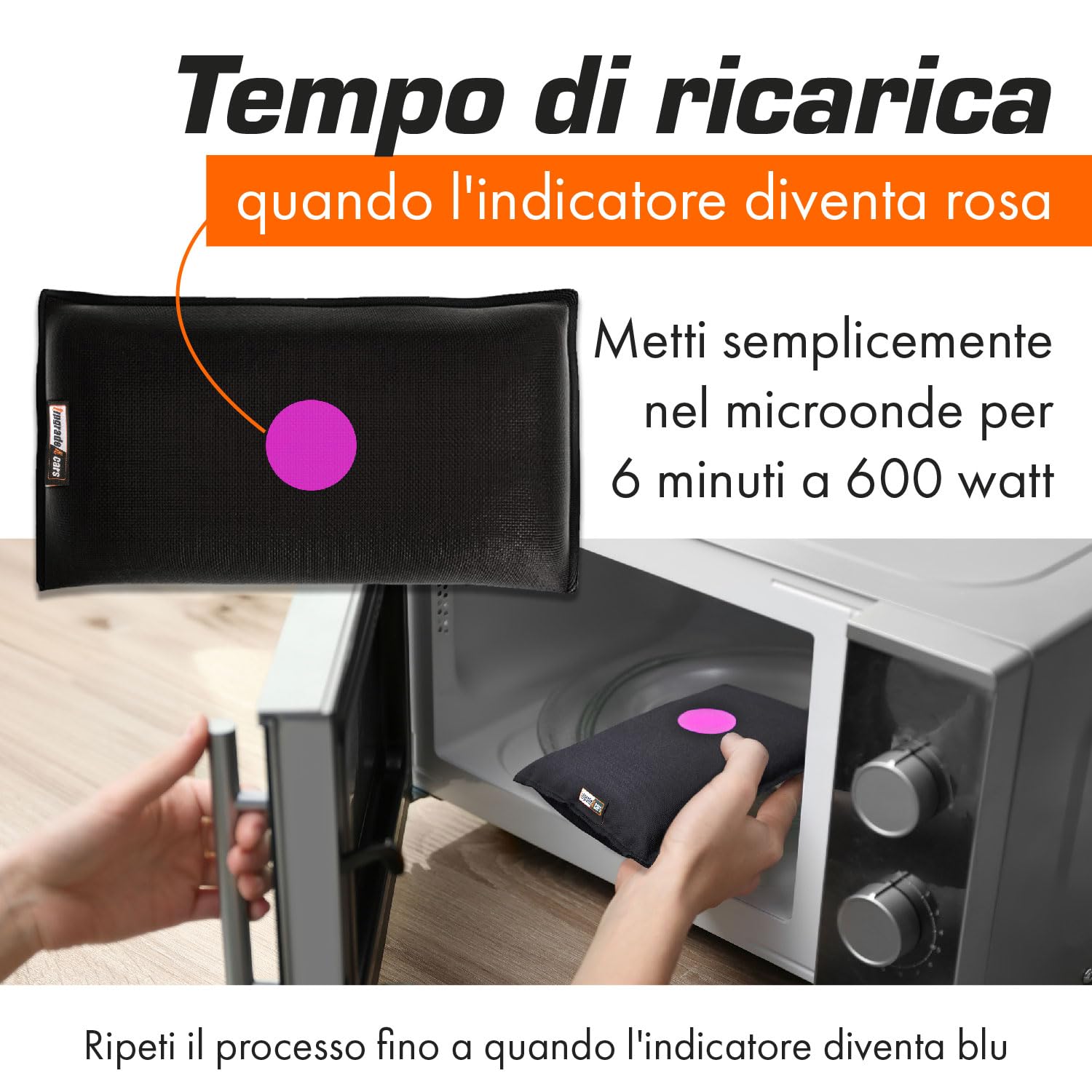 Upgrade4cars Deumidificatore Riutilizzabile per Auto, Casa, Armadio 2 x 1 Kg | Deumidificatori Ricaricabile Silica Gel con Tappetino Antiscivolo | Assorbi Umidità