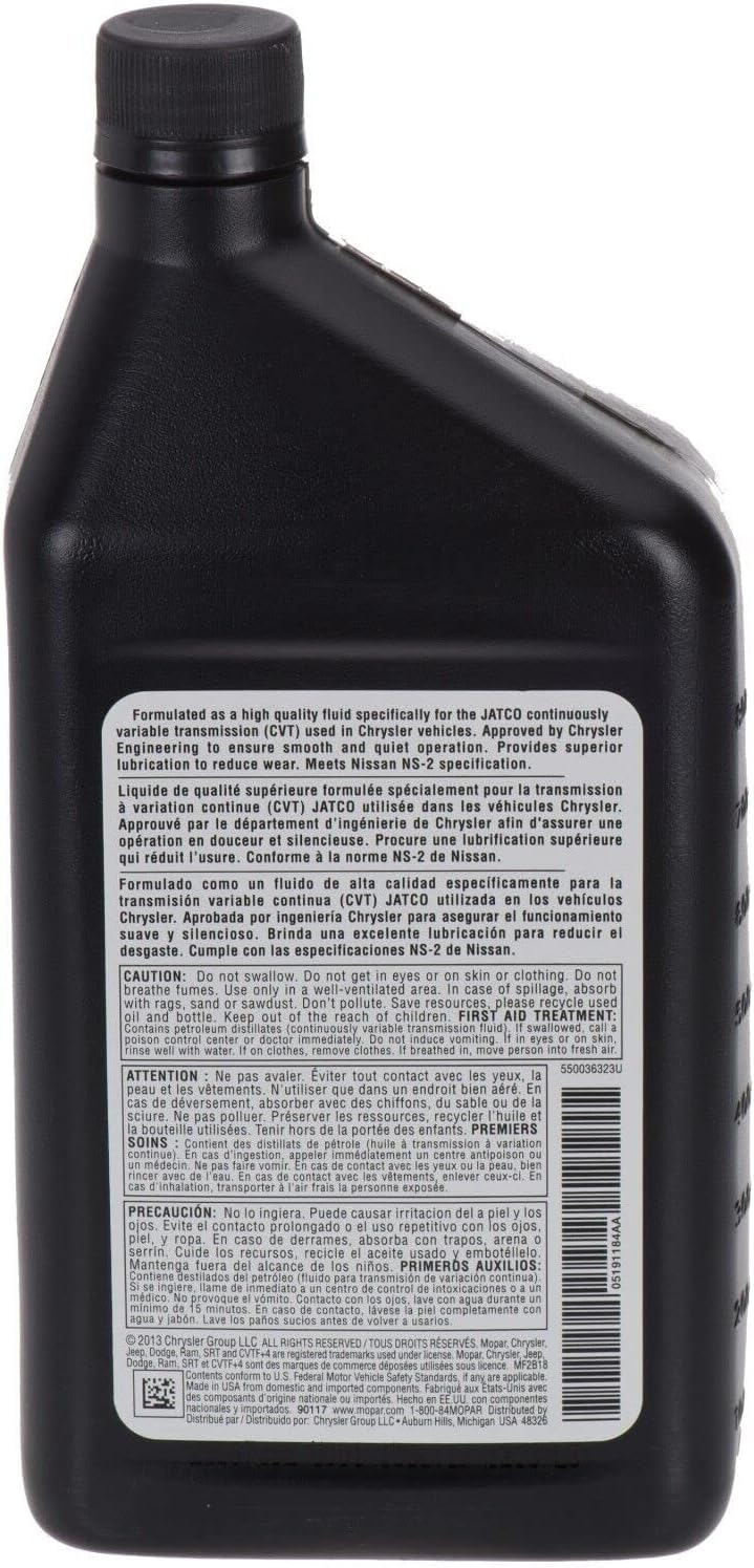 Mopar Performance 5191184AA Electric Power Steering Fluid
