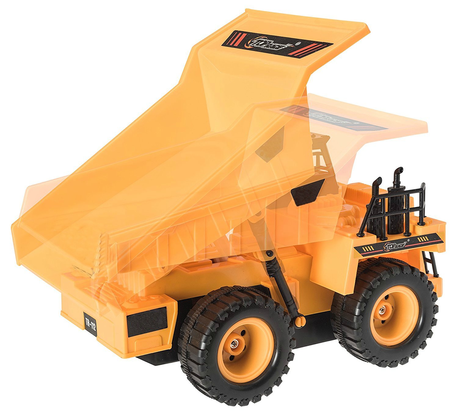 Top Race Remote Control Construction Dump Truck Toy, RC Dump Truck Toys