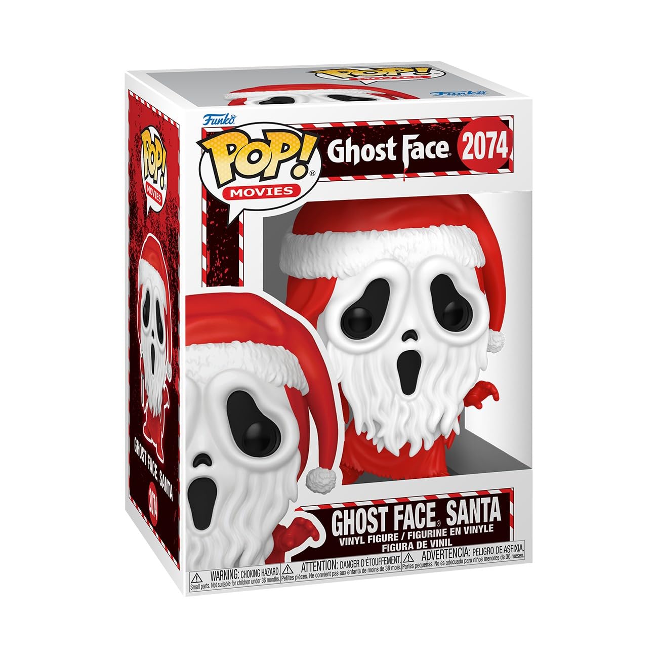 Funko Pop! Movies: Ghost Face - Ghostface Santa - Holiday - Collectable Vinyl Figure - Gift Idea - Official Merchandise - Toys for Kids & Adults - Horror Fans