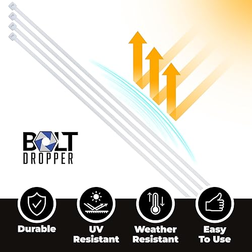 Miniatura 5 de Cintillos de plástico, elige el tamaño y color, de Bolt Dropper.