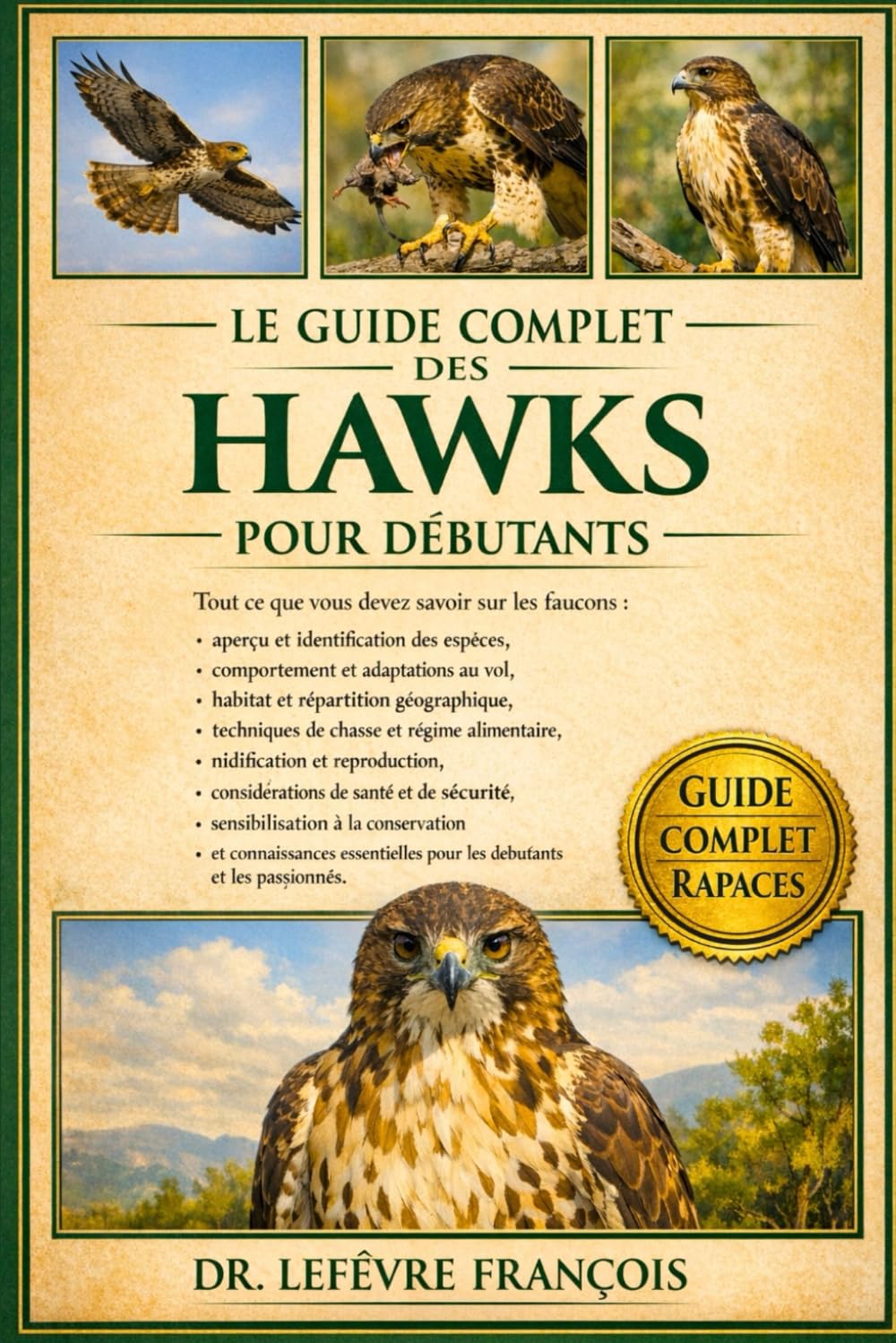 LE GUIDE COMPLET DES HAWKS POUR DÉBUTANTS: Tout ce que vous devez savoir sur les cobayes : comportement et besoins sociaux, ... pour les débutants et les passionnés.