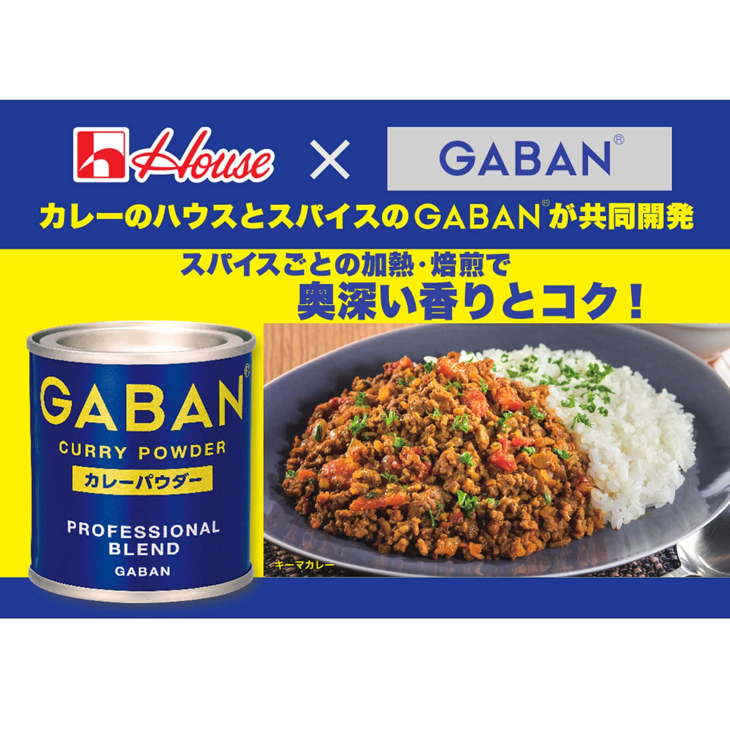 Amazon | GABAN(ギャバン) ハウス ギャバン(GABAN) カレーパウダー缶