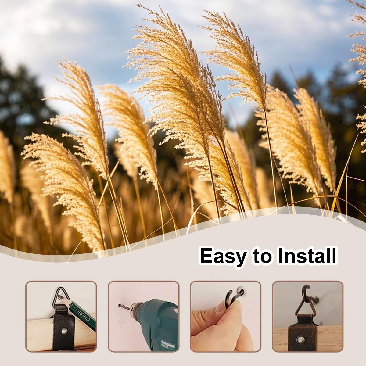 Store enrouleur en bambou - 160 x 220 cm - Installation facile - Marron - Protection solaire latérale - Idéal pour les fenêtres et les portes - Solution élégante d'intimité