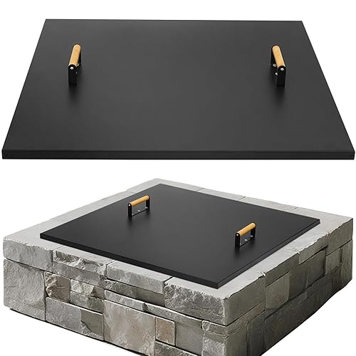Firepit Lid Square - Rust Resistant 36" x 36" Fire