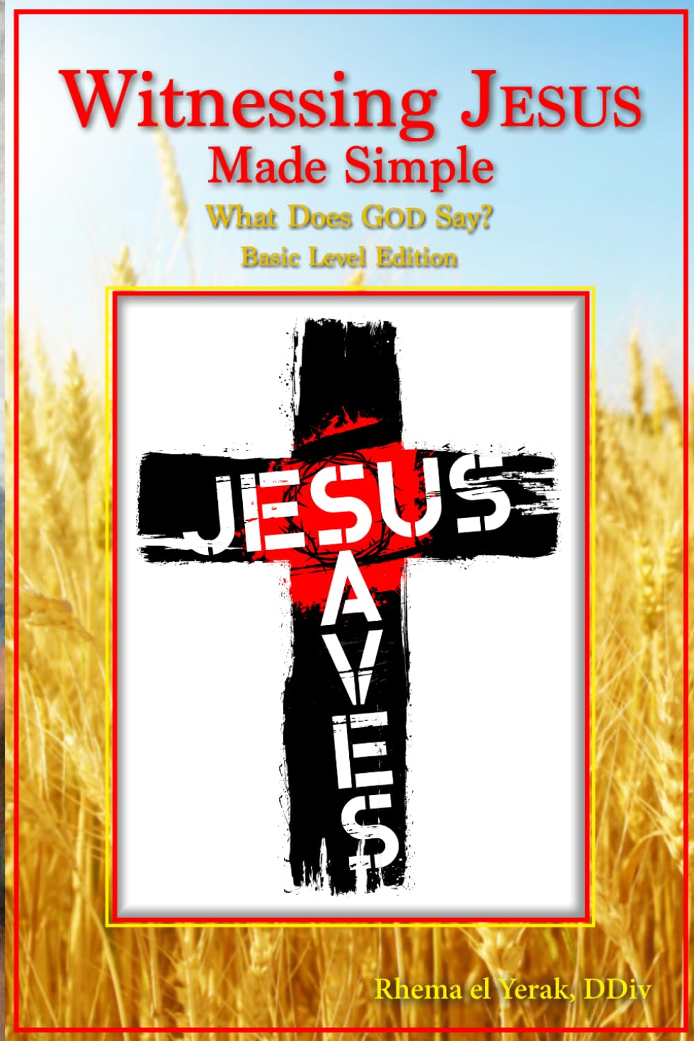 Witnessing JESUS Made Simple: What Does GOD Say? (Discipleship Series: What Does GOD Say?:)