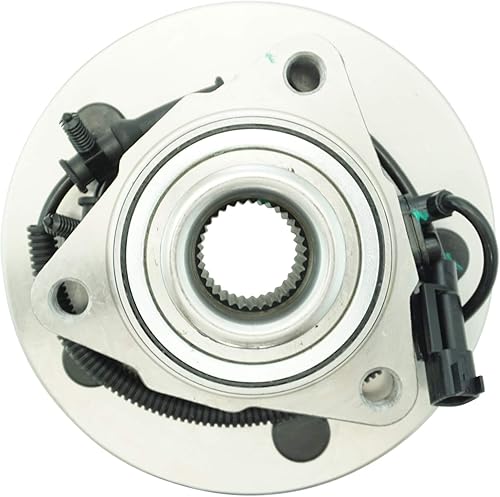 Vista 528 de TRQ Juego de 2 rodamientos y bujes de rueda trasera izquierda y derecha compatible con Ford Expedition 2007-2010 Lincoln Navigator 2007-2010