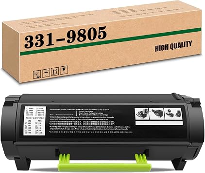 Compatible 331-9805 M11XH C3NTP 3319805 High-Capacity Toner Cartridge, Works for Dell B2360d B2360dn B3460dn B3465dn B3465dnf Printers 1 Pack