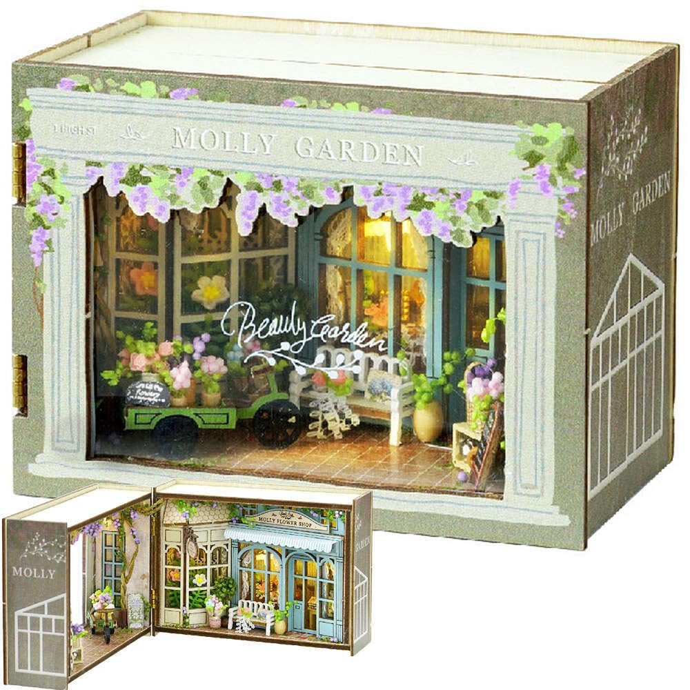 Amazon | moin moin ドールハウス ミニチュア 手作りキット セット