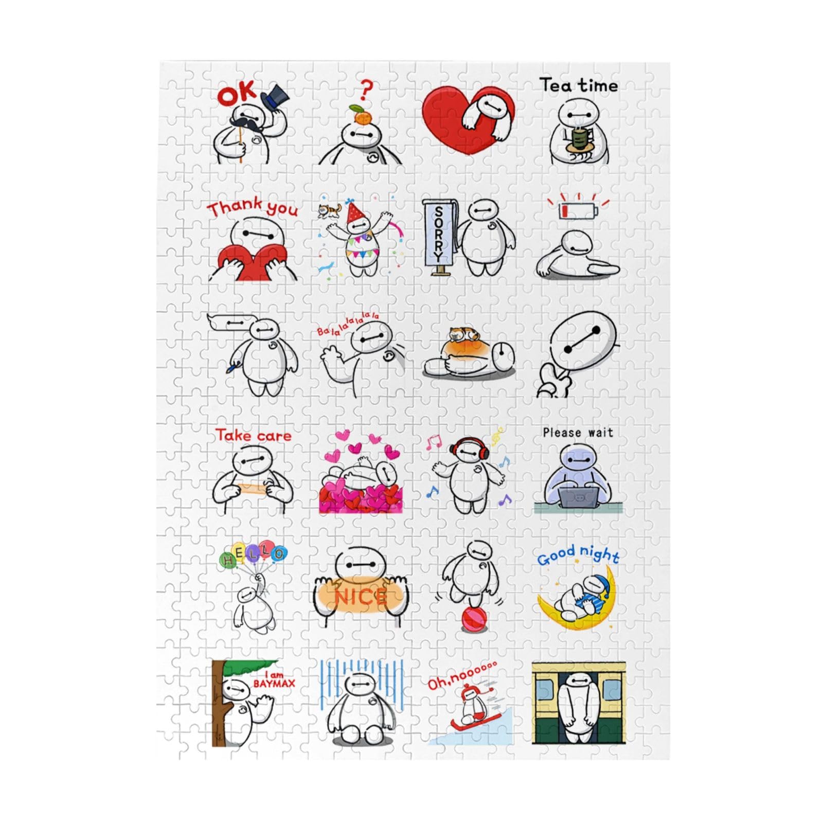 木製ジグソーパズル キャラクターセット Amazon | NEKKIIパズル ベイマックス ジグソーパズル 木製 500ピース