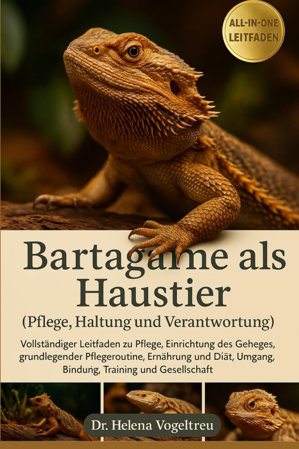 Bartagame als Haustier – Pflege, Haltung und Verantwortung: Vollständiger Leitfaden zu Pflege, Einrichtung des Geheges, grundlegender Pflegeroutine , ... Umgang, Bindung, Training und Gesellschaft