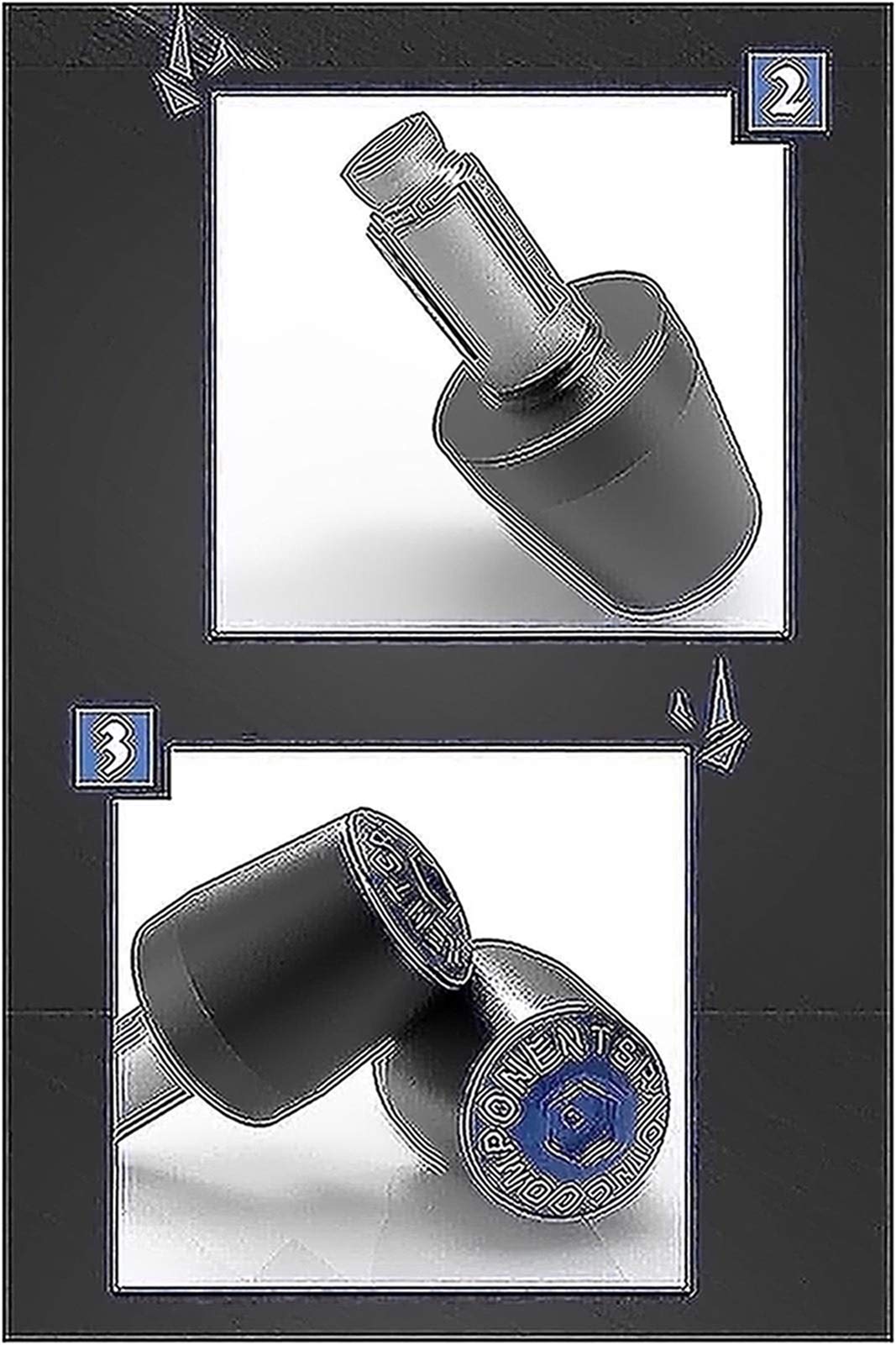 Amazon.com: ZZKY Motorcycle Handle Bar End For Kawasaki Ninja ZX