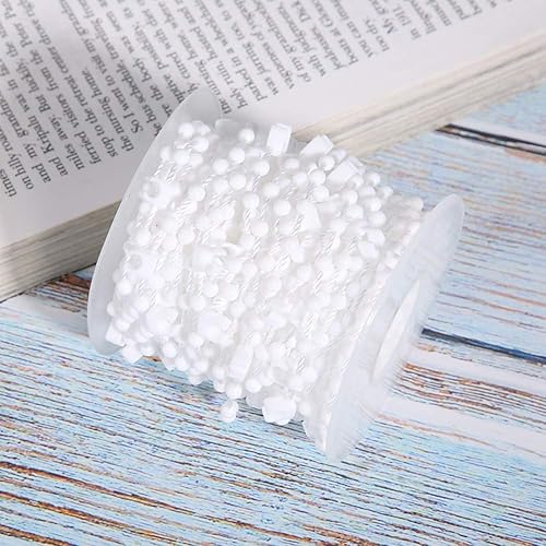 Miniatura 8 de Cadena de eslabones inferior ciega, cordón de cuentas vertical, cordón de cuentas suave y práctico, ajuste para persiana enrollable, fácil de usar